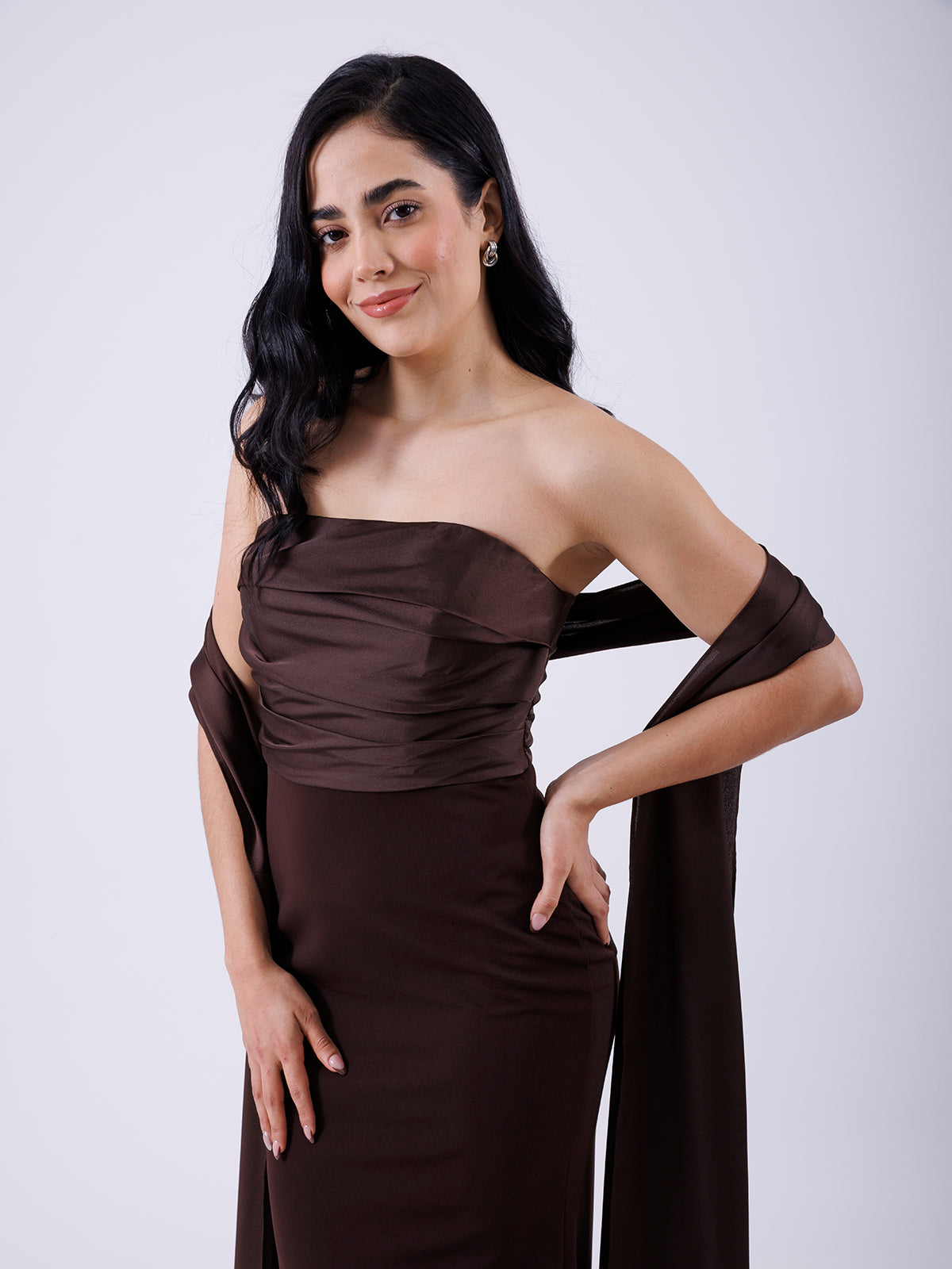 VESTIDO CAFE M24493