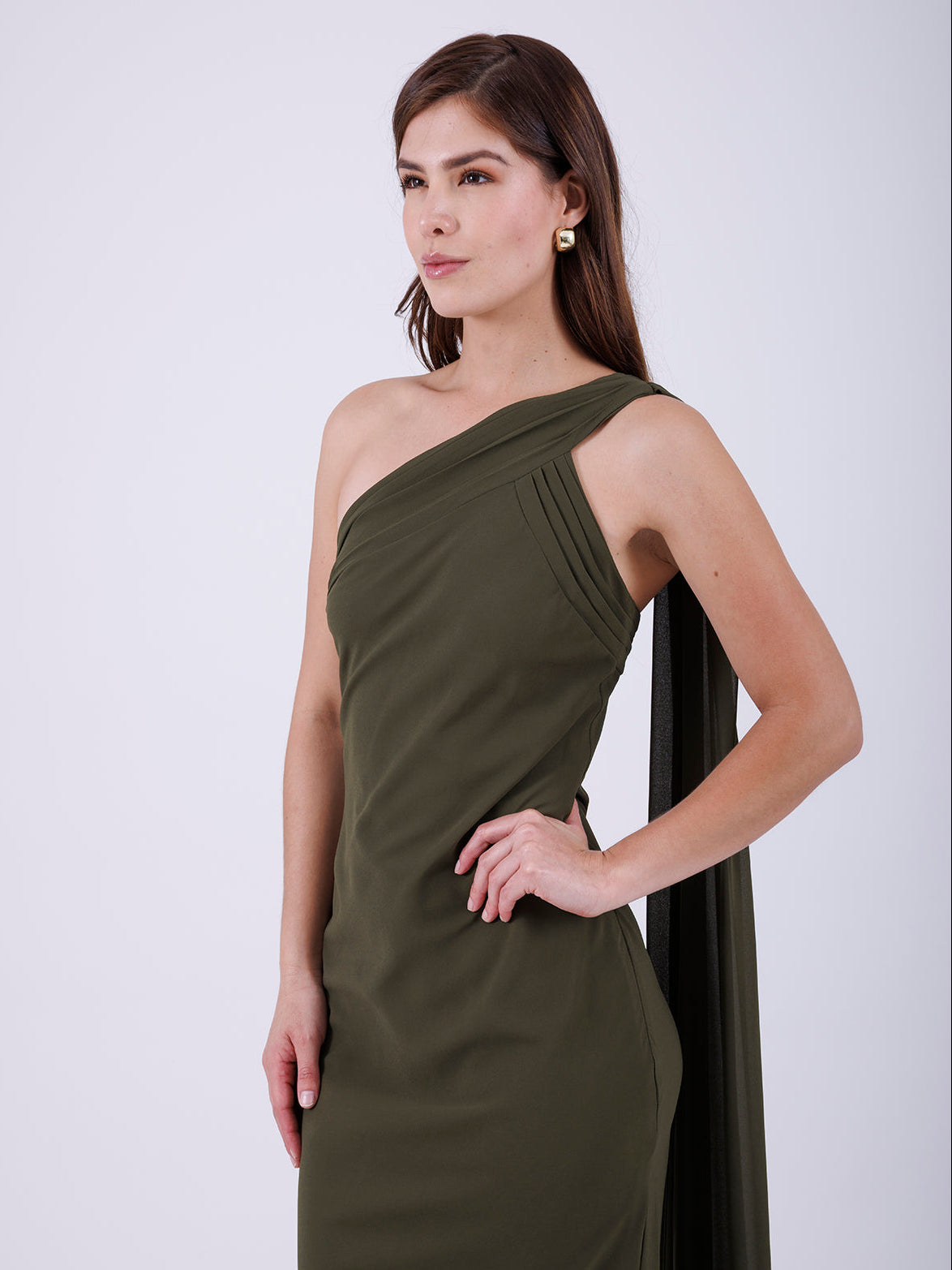VESTIDO VERDE N2427
