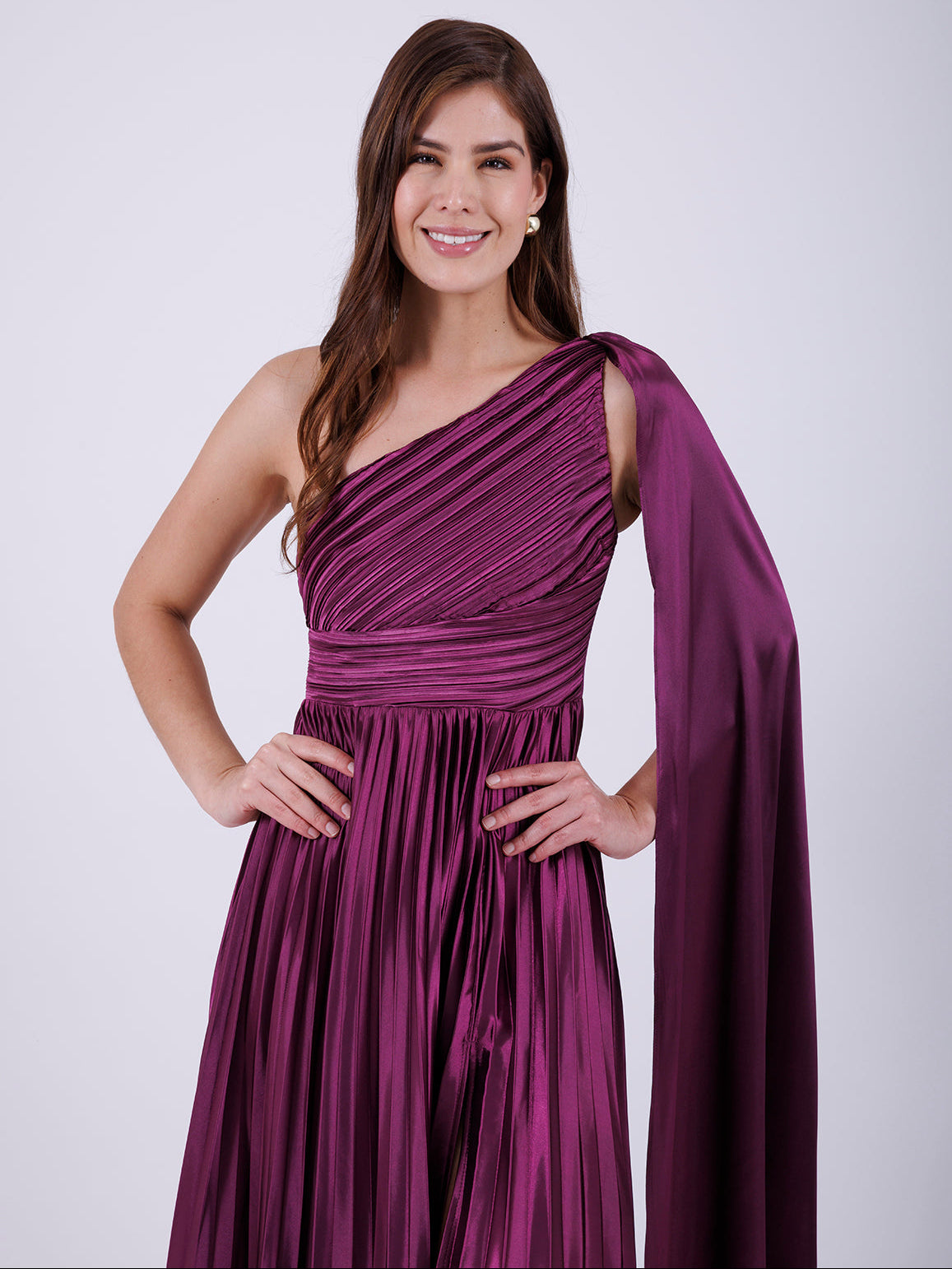 VESTIDO MORADO 2257R