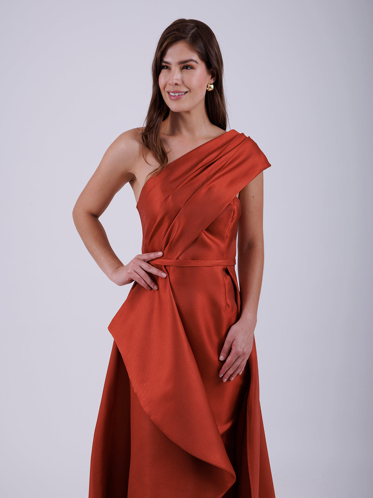 VESTIDO TERRACOTA 23070