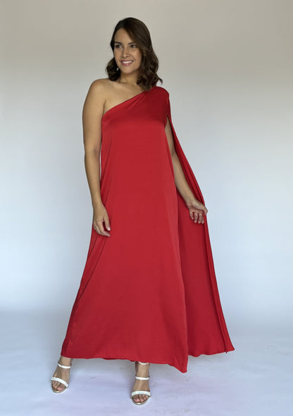 VESTIDO ROJO D8307