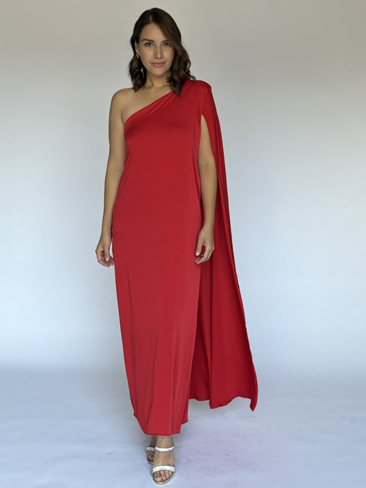 VESTIDO ROJO D8307
