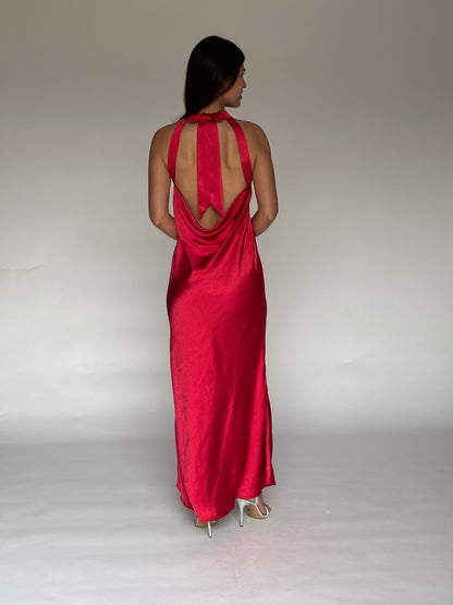 VESTIDO ROJO N2330